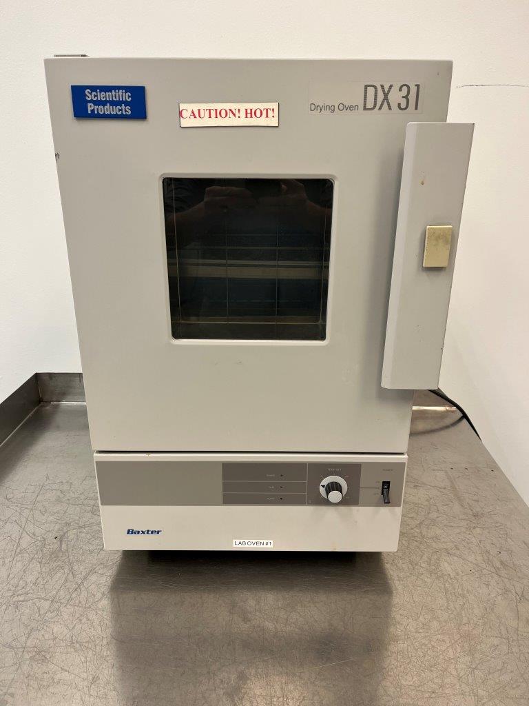 Baxter Scientific Products ULTRATech DX 31 Gravity Convection Oven